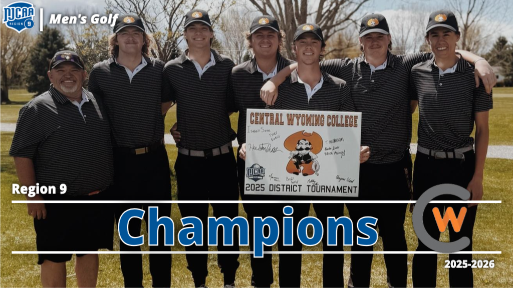 Central Wyoming takes men's golf title
