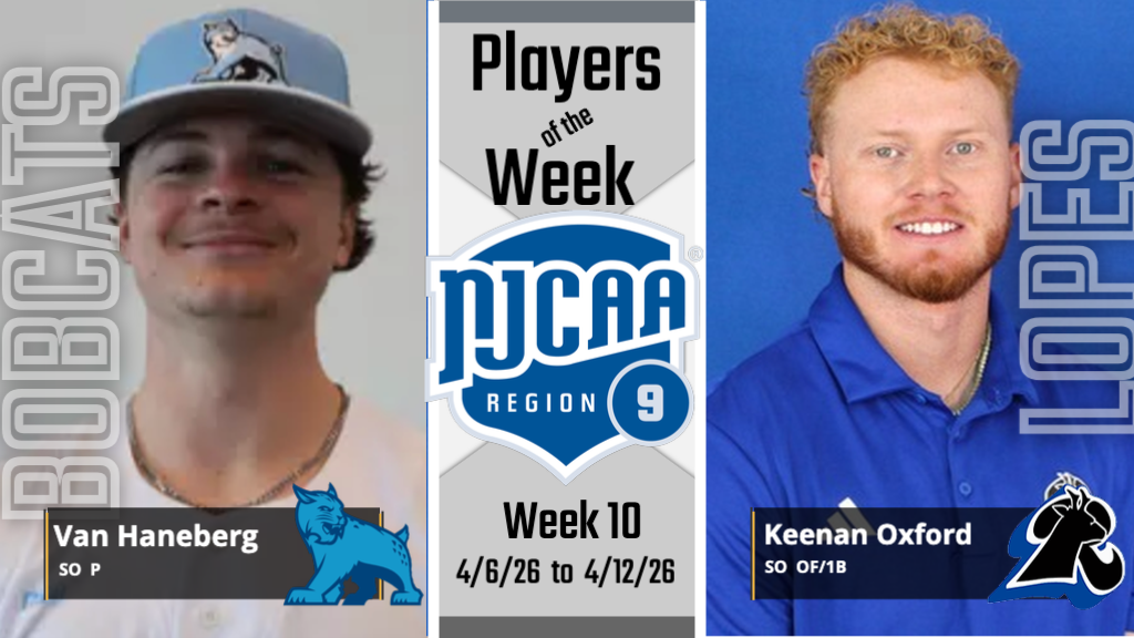 Baseball Players of the Week - Week 10