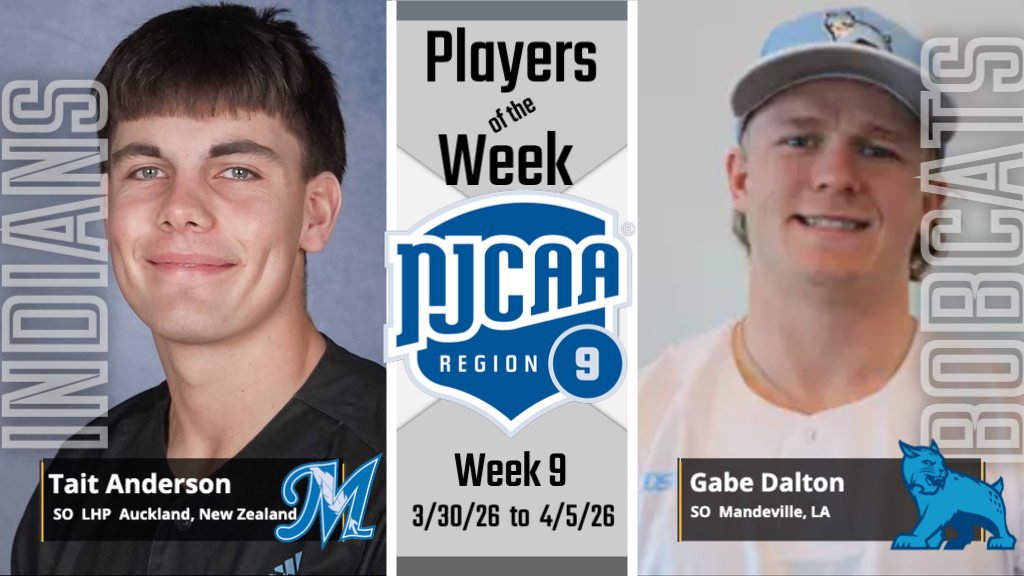 Baseball Players of the Week - Week 9