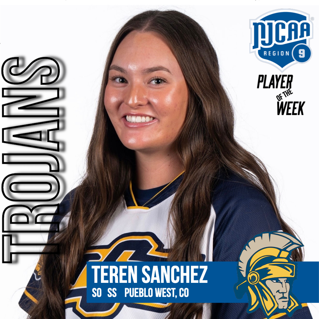 Week 4 - Player of the Week - Teren Sanchez from Trinidad State