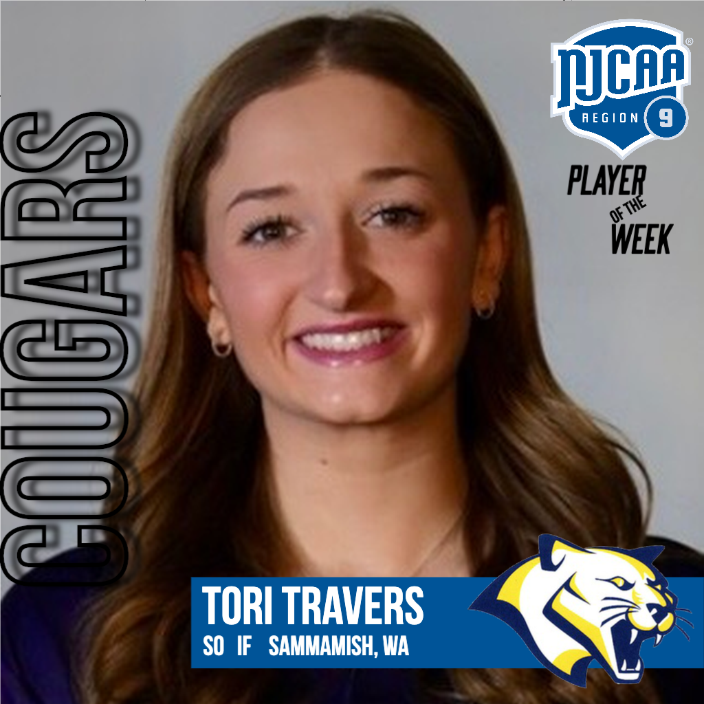 Week 6 - Player of the Week - Tori Travers from WNCC