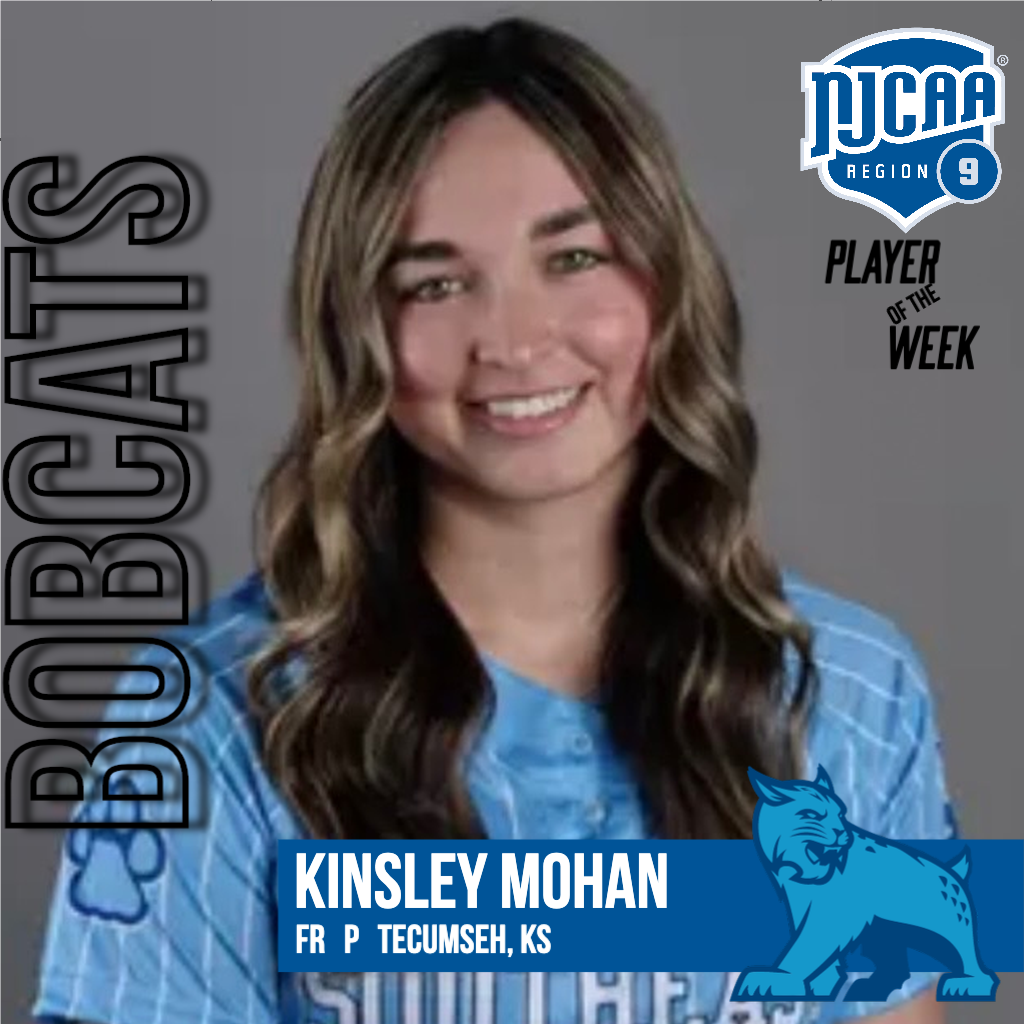 Week 8 - Player of the Week - Kinsley Mohan from SCC