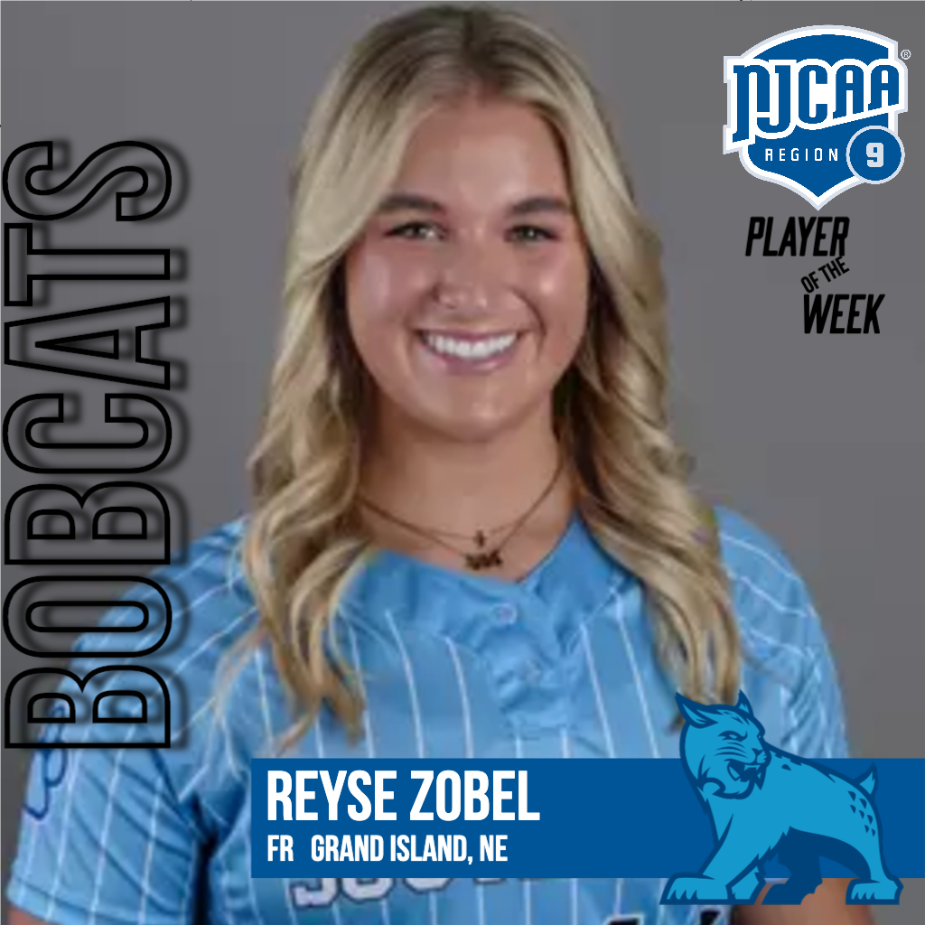Week 9 - Player of the Week - Reyse Zobel from SCC